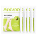 BIOAOUA Avocado Exfoliating Foot Mask – Dead Skin Remover Exfoliating Foot Mask Oasis Select 5 pairs