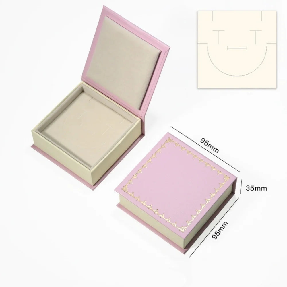 Creative Flip Cover Book Shaped Jewelry Box Earrings Ring Necklace Storage Case with Sponge Women Portable Travel Jewelry Holder Oasis Select Pink 2