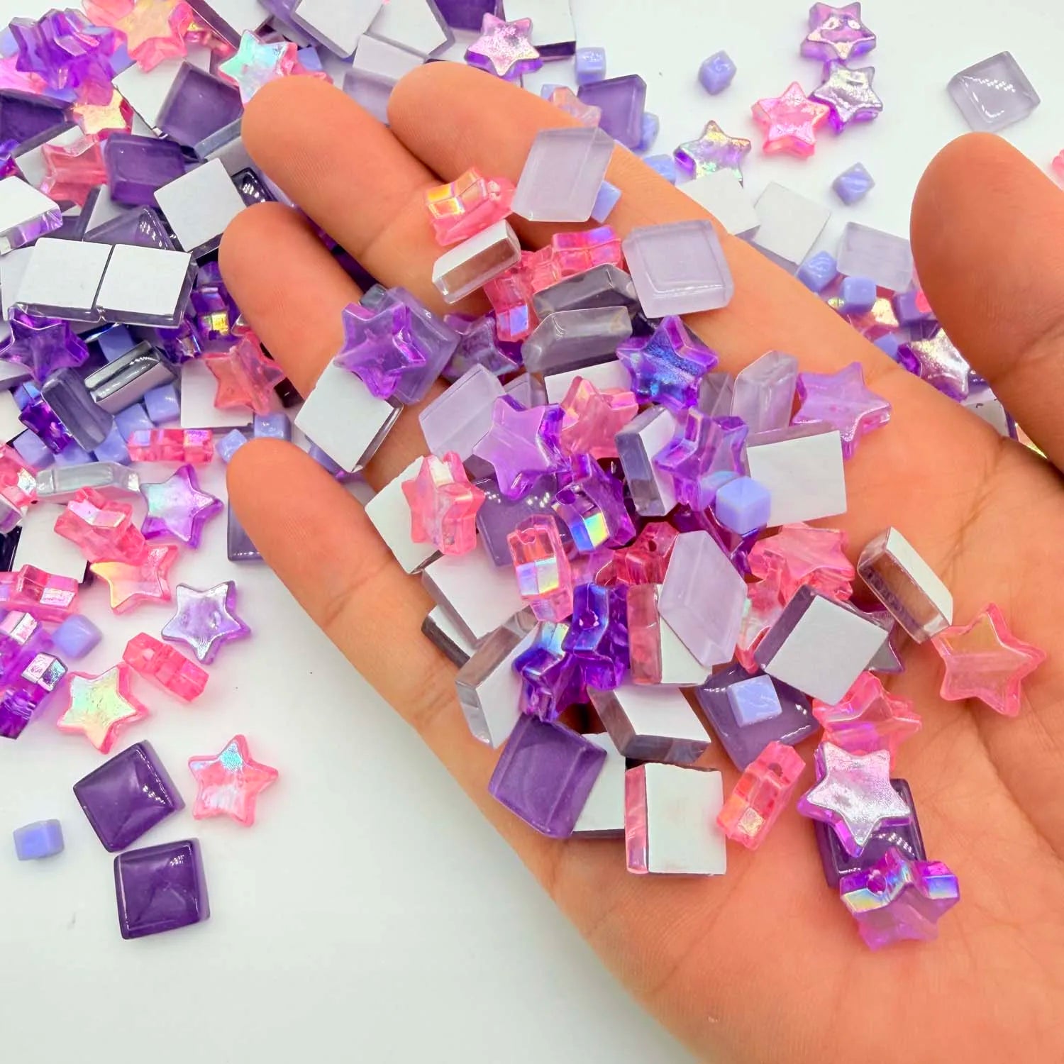 Colorful Crystal Mosaic Tiles – DIY Stained Glass & Crafts