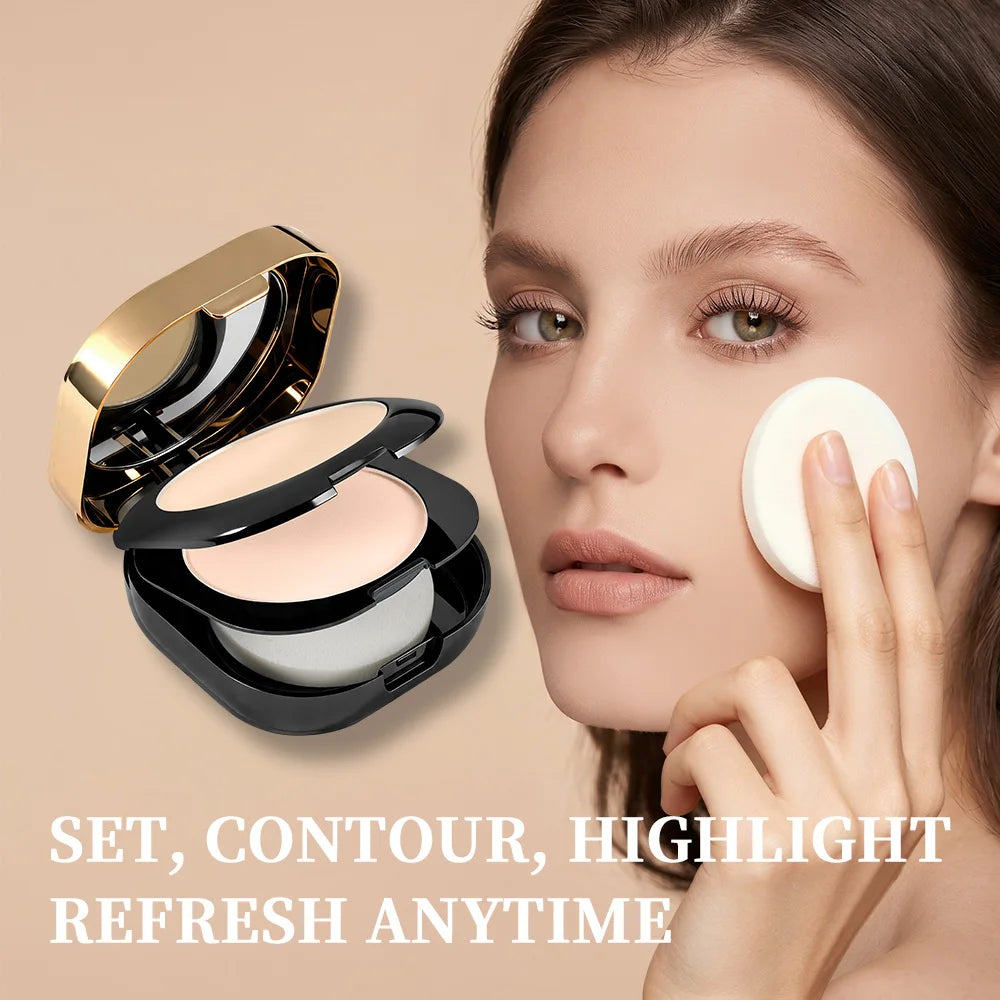 Collagen Contour Setting Powder – 2 Shades, Matte & Waterproof Contour Setting Powder Oasis Select