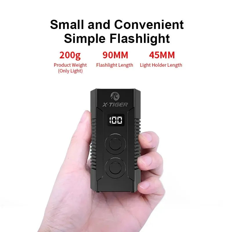 X-TIGER Bike Light Rainproof With Power Bank Rechargeable LED Lamp 4000mAh MTB Front Lamp Headlight Aluminum Bicycle Light Oasis Select