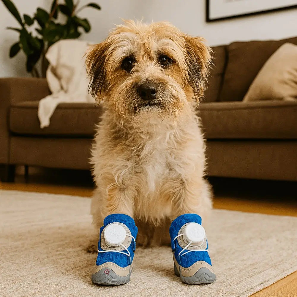 4-Pack Breathable Mesh Dog Shoes | Reflective Adjustable Boots Dog Shoes & Boots Oasis Select