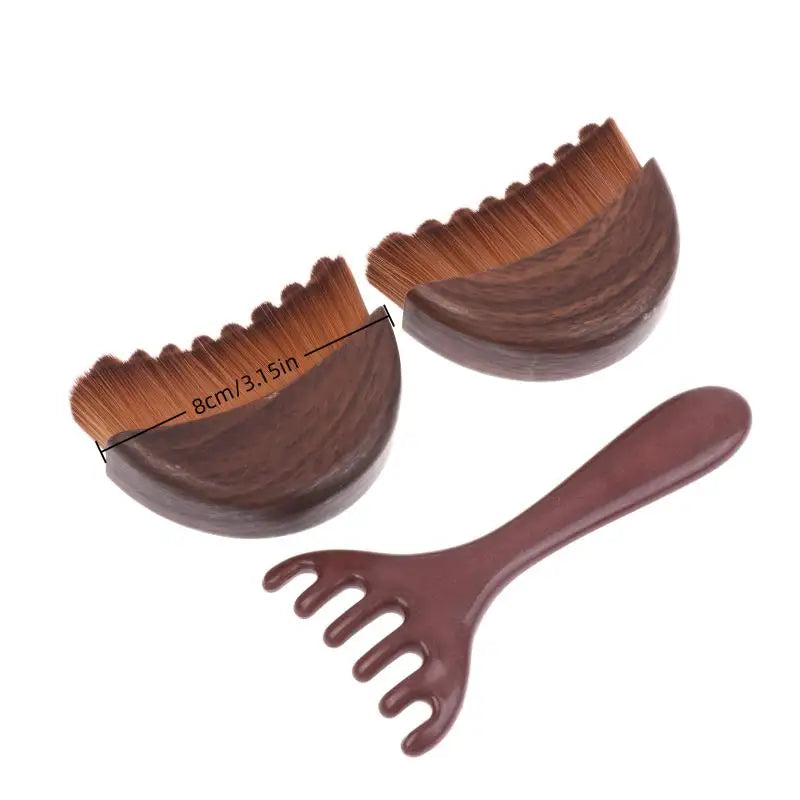 Lymphatic Contour Face Brush, Dry Brushing Face Brush, Lymphatic Drainage Massager For Face Sculpting Oasis Select