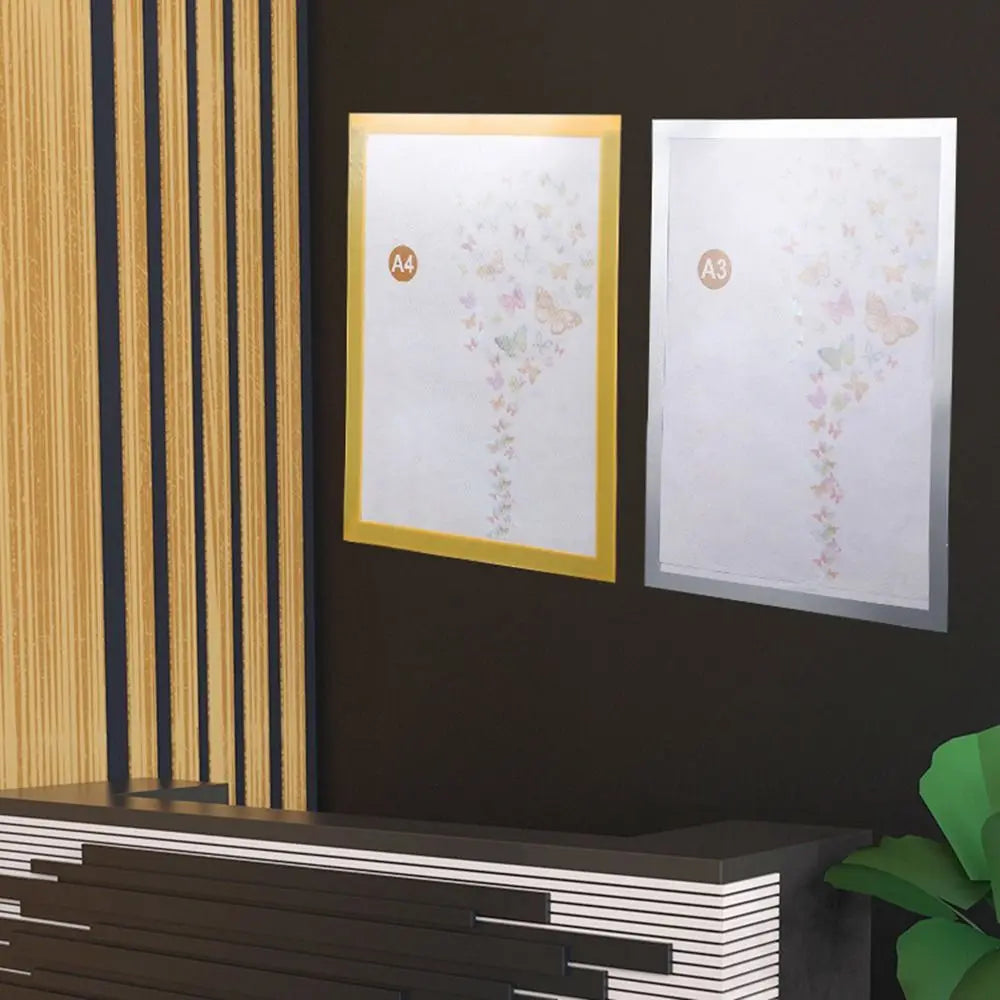 Magnetic Photo Frame A3 A4 8.5x11" Poster & Art Display