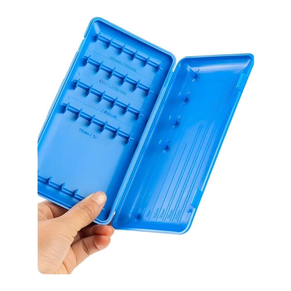 Carp Fishing Hook Organizer Storage Box with Length Markings and Waterproof Protection for Fly Fishing Accessories Oasis Select