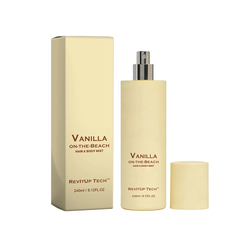Vanilla Beach Fragrance Spray – Fresh Romantic Perfume 240ml Fragrance Spray Oasis Select 1pcs