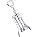 Portable Stainless Steel Red Wine Opener Wing Type Metal Sommeliers Corkscrew Bottle Openers Corkscrews Wine Cork Remover Oasis Select Silver