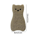 Cat Cleaning Sponge Kitchen Scrub Sponges Cat Cleaning Sponge Dishwashing Scrubber Non-Scratch Dish Washing Pad Kitchen Scrubber Oasis Select four cats