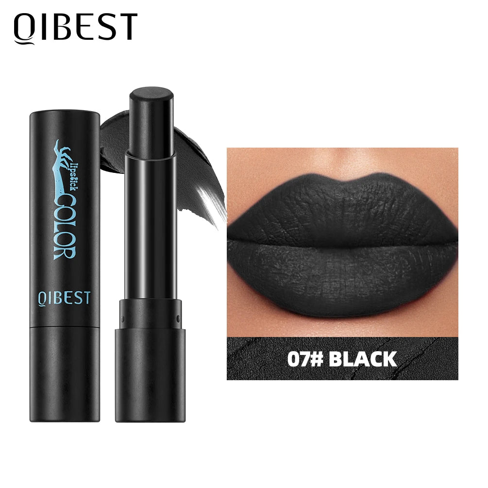 QIBEST Velvet Matte Lipstick – Long-Lasting Pigmented Lip Tint