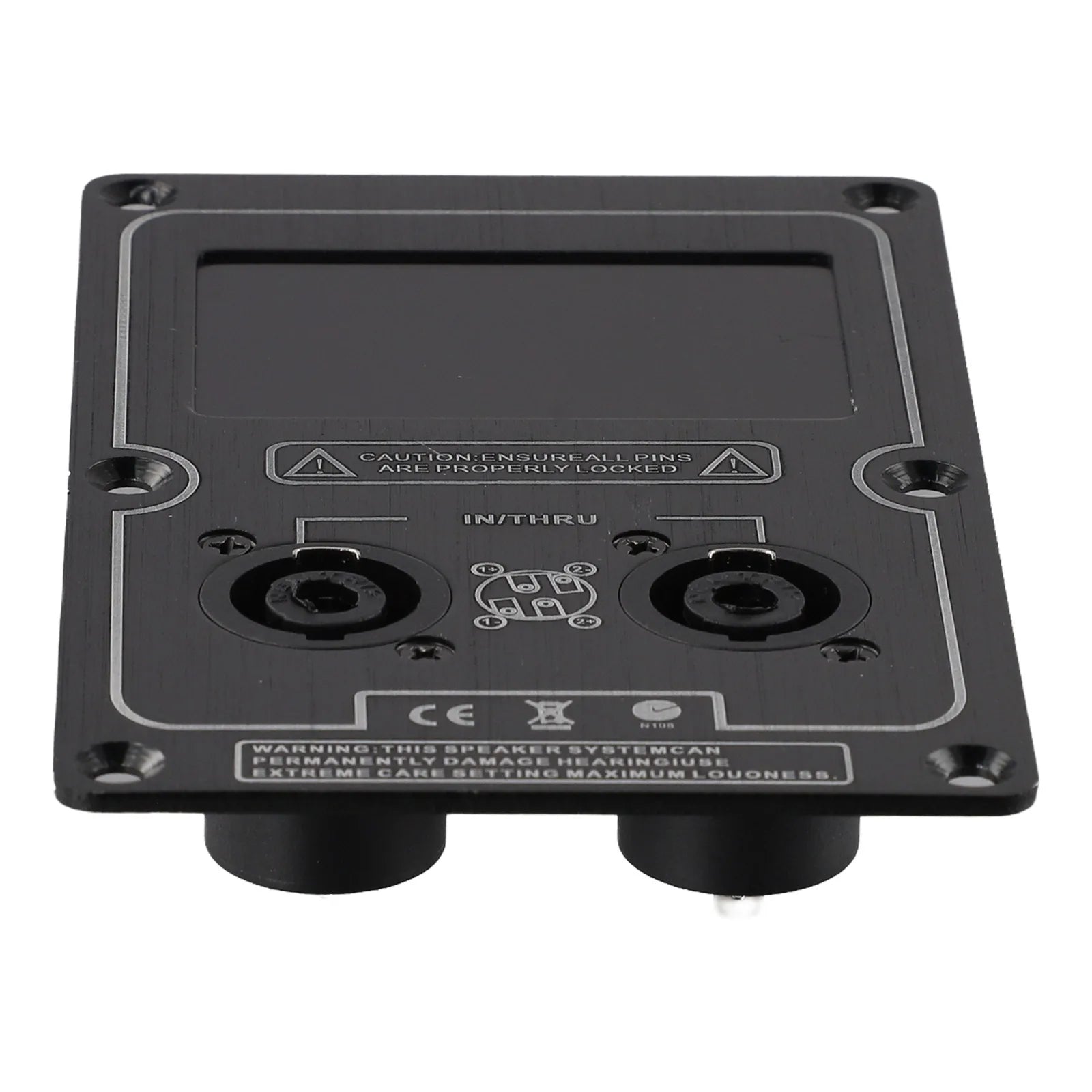 Aluminum Plate Socket Junction Box Back Panel High-quality Material Long-lasting Use Multiple Connections Sturdy Construction Oasis Select