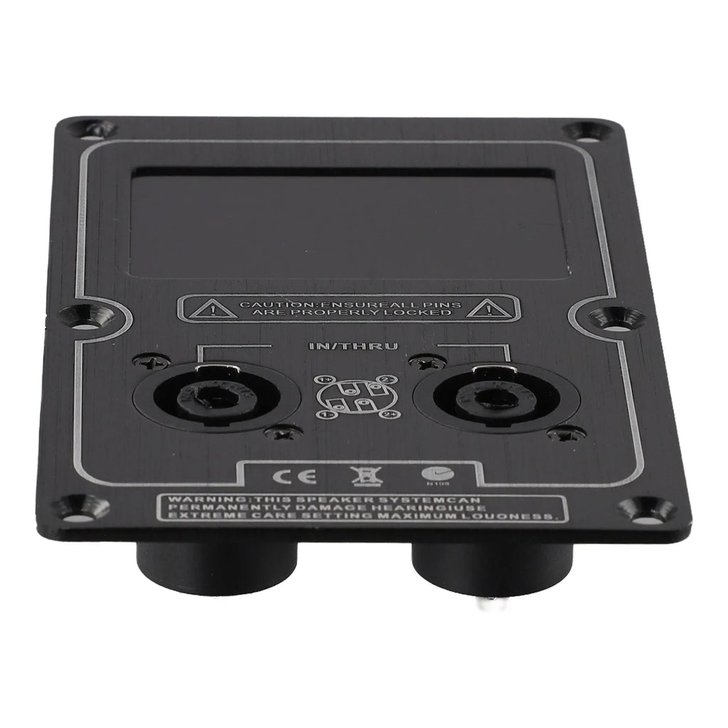 Aluminum Plate Socket Junction Box Back Panel High-quality Material Long-lasting Use Multiple Connections Sturdy Construction Oasis Select