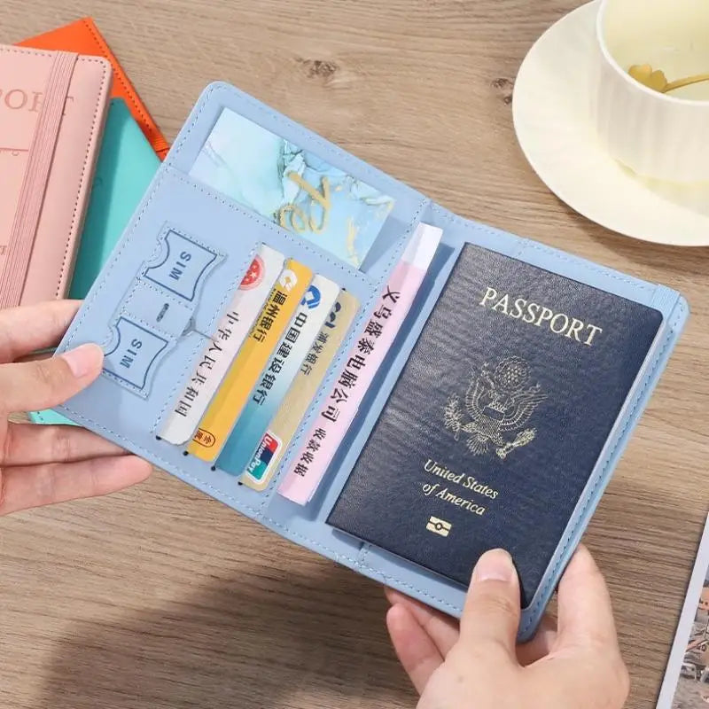 Waterproof PU Leather Passport Holder & Travel Wallet Passport Wallet Oasis Select