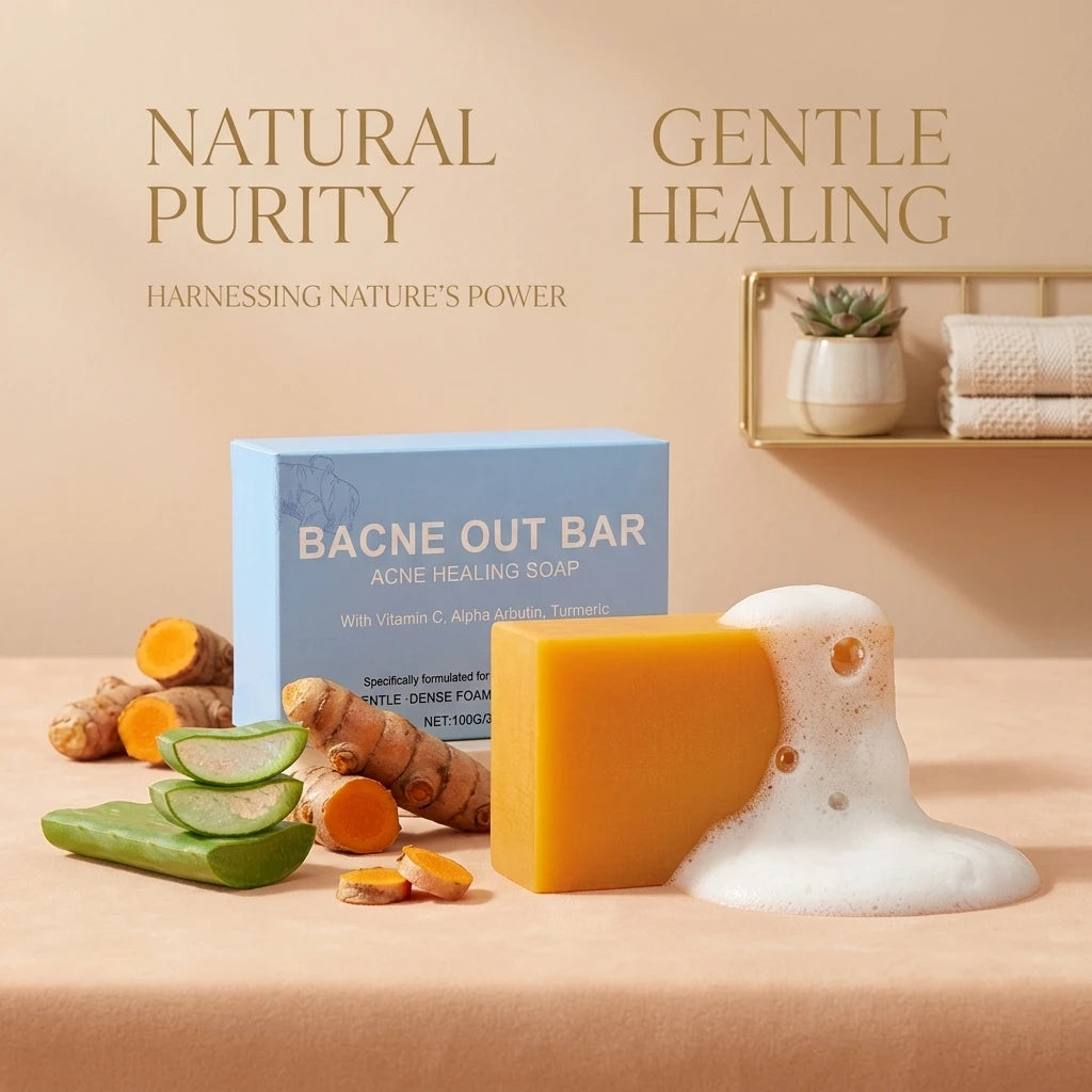 Turmeric Cleansing Soap – Body Acne, Exfoliant & Odor Control Body Cleansing Soap Oasis Select