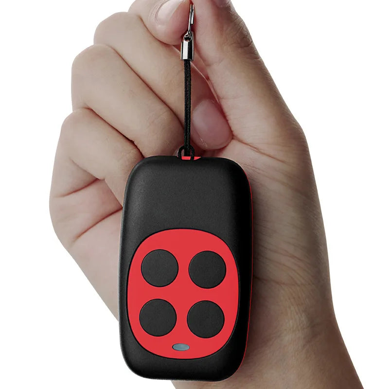 433Mhz 4 Keys Colorful Remote Control RF Wireless Copy Code Remote Electric Cloning Gate Garage Door Auto Keychain for Home Oasis Select