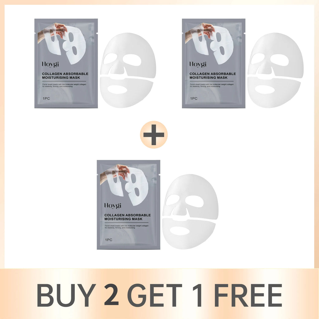 Hoygi Collagen Sheet Mask – Hydrating, Pore-Minimizing & Anti-Aging Collagen Sheet Mask Oasis Select Buy 2 Get 1 Free