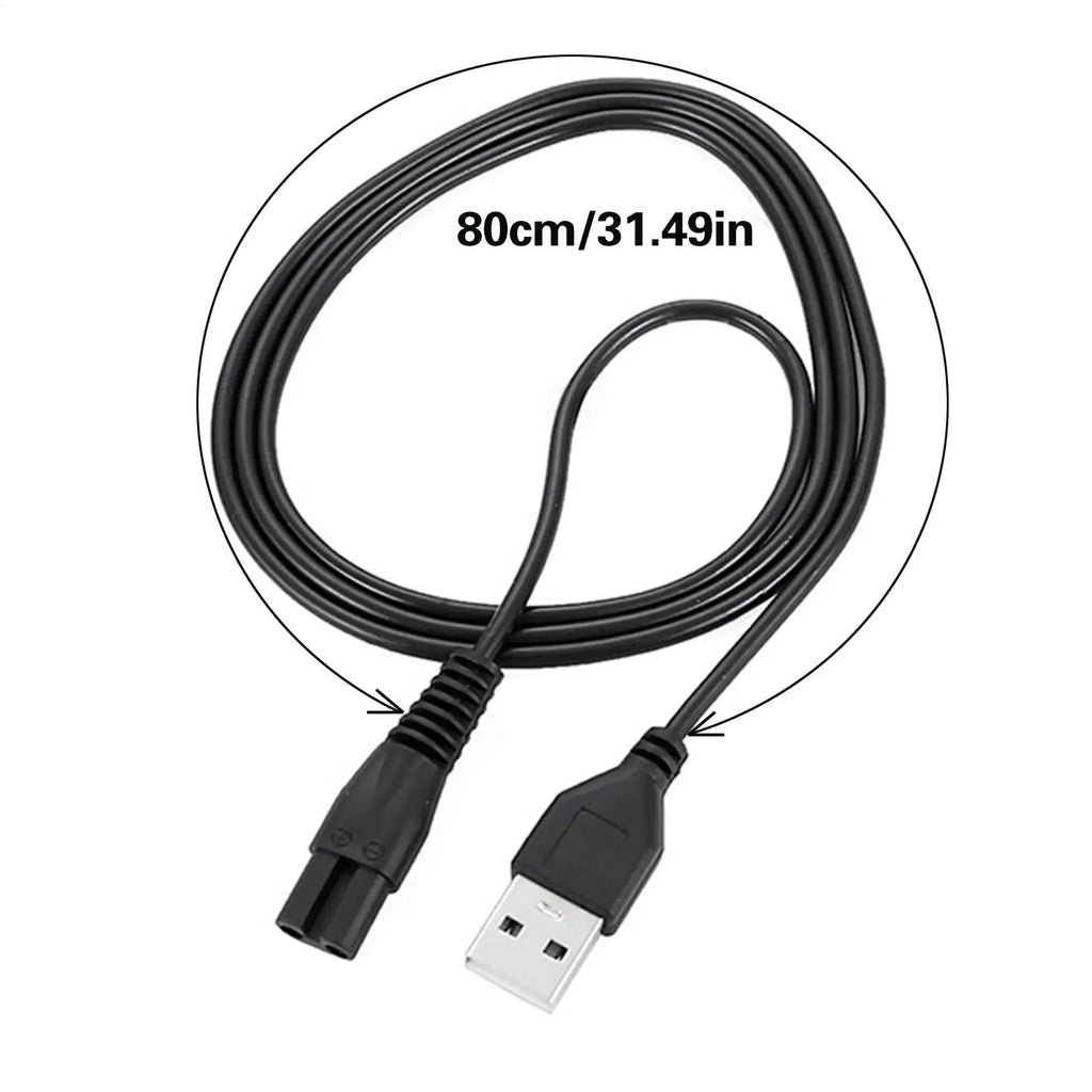 Replacement Charger Cable Compatible with Meridian Grooming Electric Shavers Electric Trimmers Charging Cable Power Cord Adapter Oasis Select