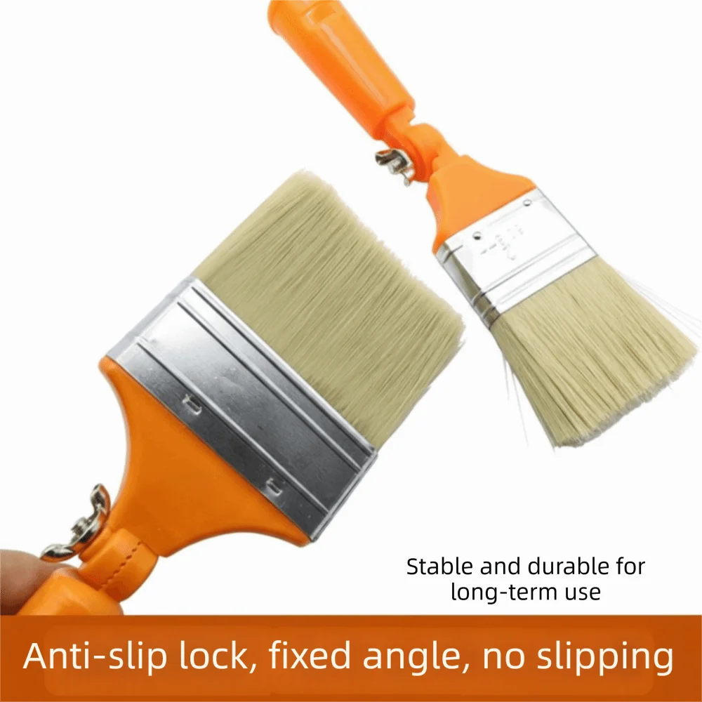 360° Adjustable Paintbrush | Replaceable Curved Head 2/3/4 In