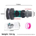 Garden Hose Pipe In-Line Faucet Tap Shut Off Valve Fitting Watering Irrigation Quick Connector With Valve Garden Gadget Oasis Select 001
