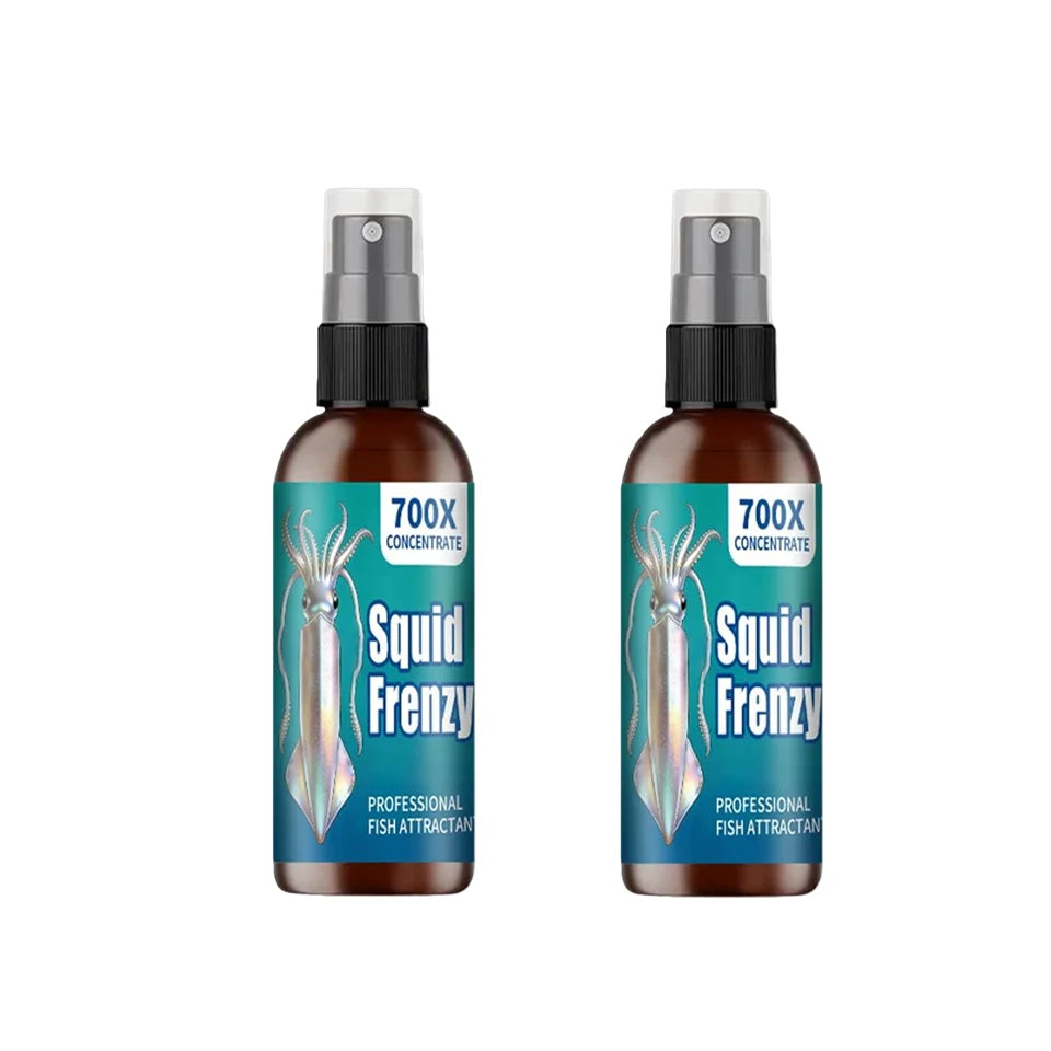 Squid Fishing Attractant Liquid 60ml – Multi-Effect Lure (3pk) Fishing Attractant Oasis Select 2PCS