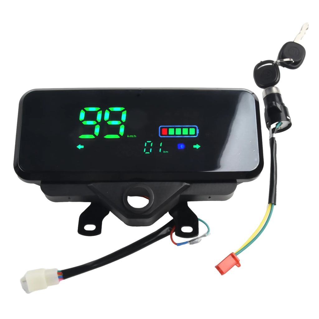 Approx 25Cm Display Display Ebike LCD Display Motor Speedmeter Screen 48-72V E-Bike Electric Bike Scooter 2023 New High Quality Oasis Select with switch keys