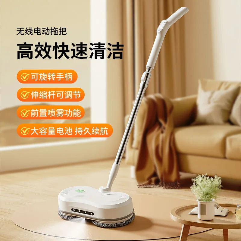 Wireless Electric Mop – Auto Self-Cleaning Floor Mopping Machine