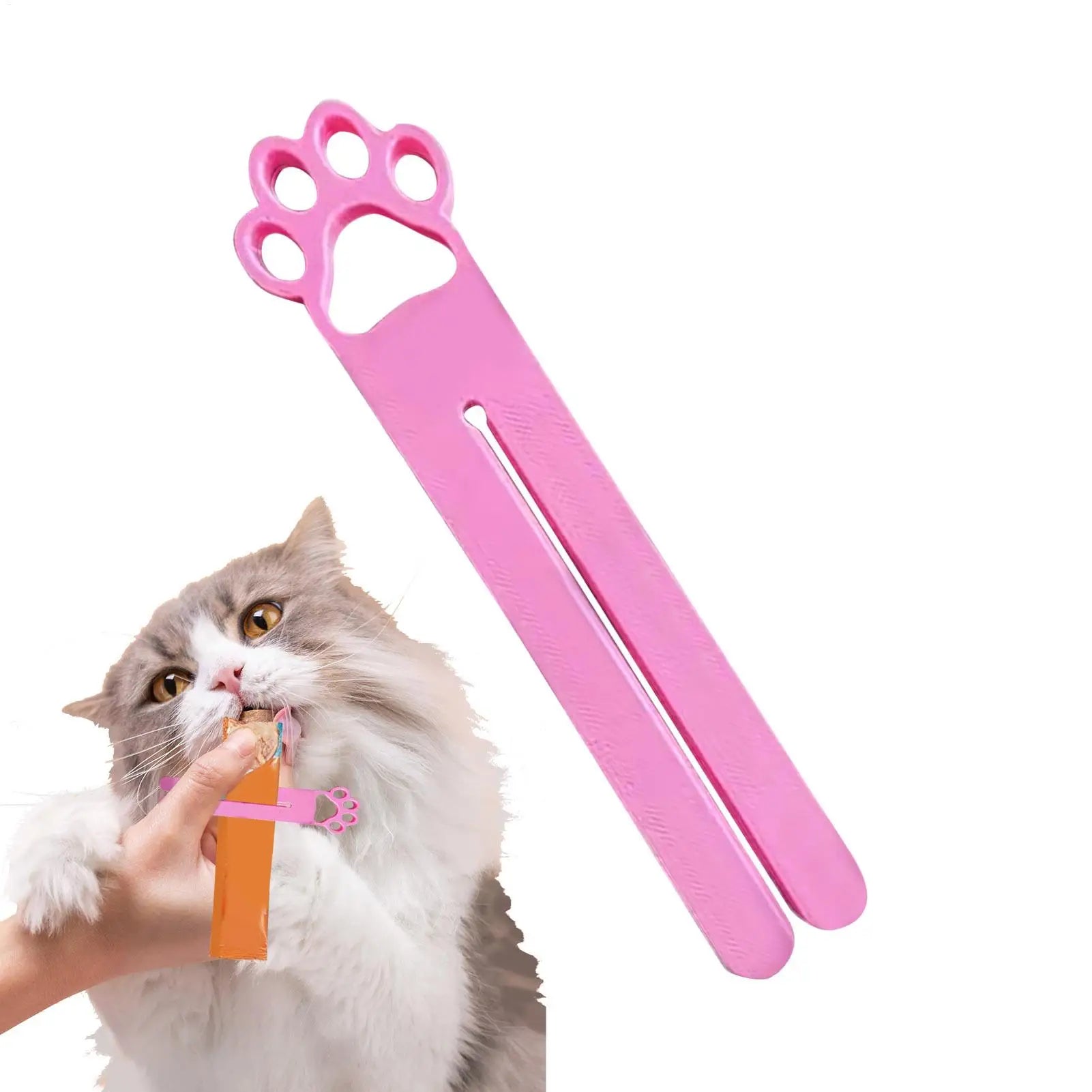 Cat Treat Squeezer – Cute Cat Head Wet Snack Dispenser