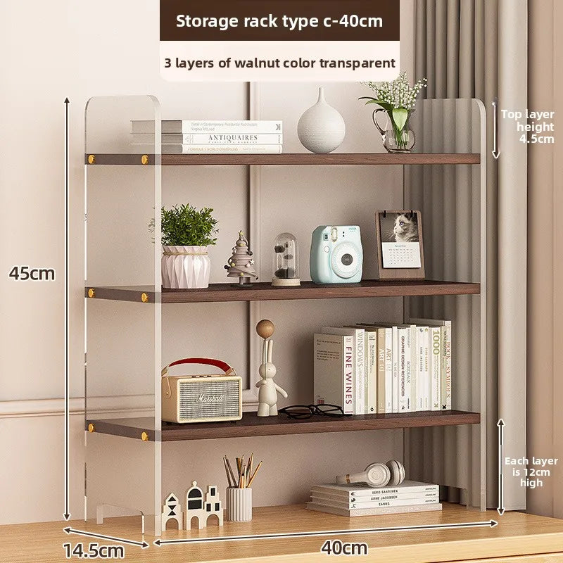 Multi-functional Cosmetics Shelf Desktop Multi-layer Finishing Storage