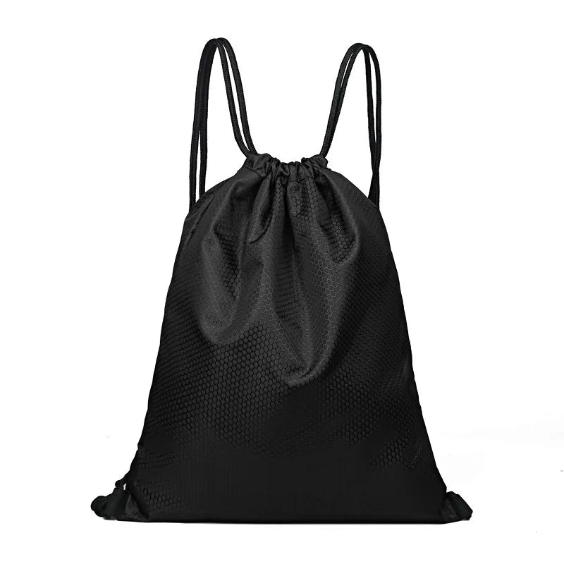 1pcs Waterproof Outdoor Sports Backpack Drawstring Bag for Marathon Events Double Shoulder Football and Basketball Bag Oasis Select