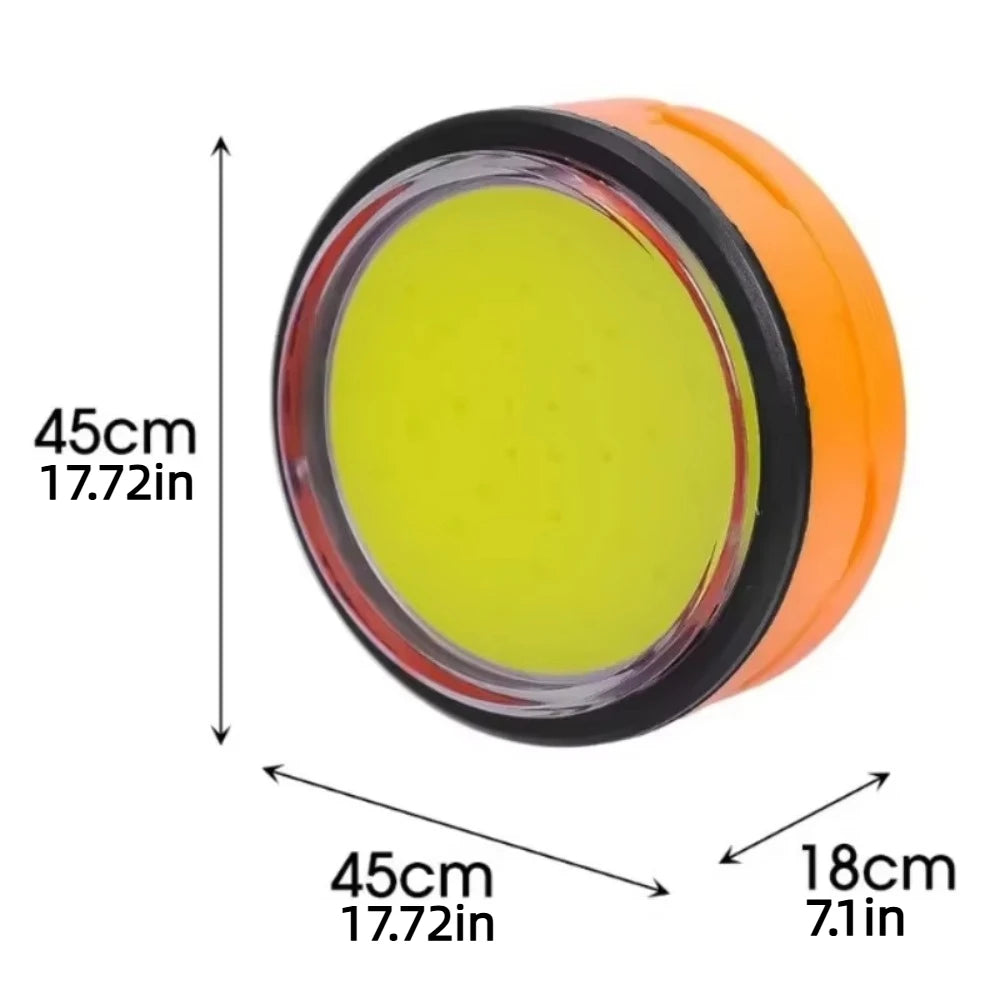 Magnetic COB Work Light Mini Caming Tent Lamp with Hanging Hook 3 Modes Night Light Rechargeable Portable Lamp Outdoor Emergency Oasis Select