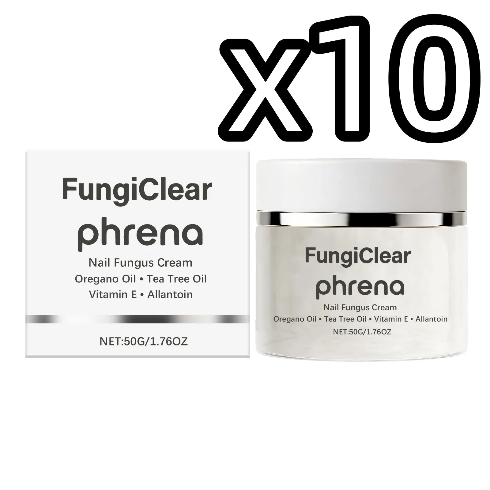 Plant Extract Nail Care Cream – Repair, Nourish & Fungus Relief Nail Treatment Cream Oasis Select 50g Boxed x 10