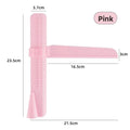 Adjustable Cake Scraper Smoother Tool Set Height-Adjustable Plastic Icing Smoother for Cake Decorating & Baking Oasis Select pink