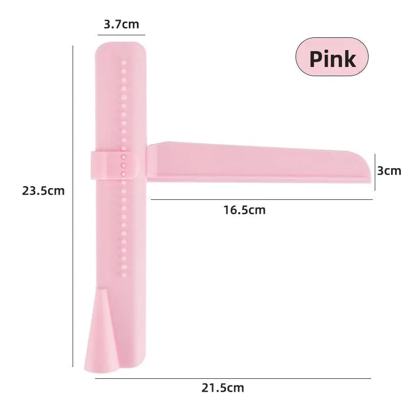 Adjustable Cake Scraper Smoother Tool Set Height-Adjustable Plastic Icing Smoother for Cake Decorating & Baking Oasis Select pink