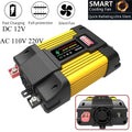 Car Wave Inverter 12V 220V 110V 600W 1000W 12 Volt DC To AC LED Displays Portable Power Voltage Converter Car Solar Inverter Oasis Select 12V 1000W 220V China Mainland