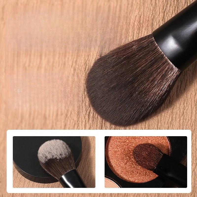 Mini Portable Makeup Brush Set Super Soft Animal Hair Eye Shadow Makeup Tools All Face Professional Oasis Select