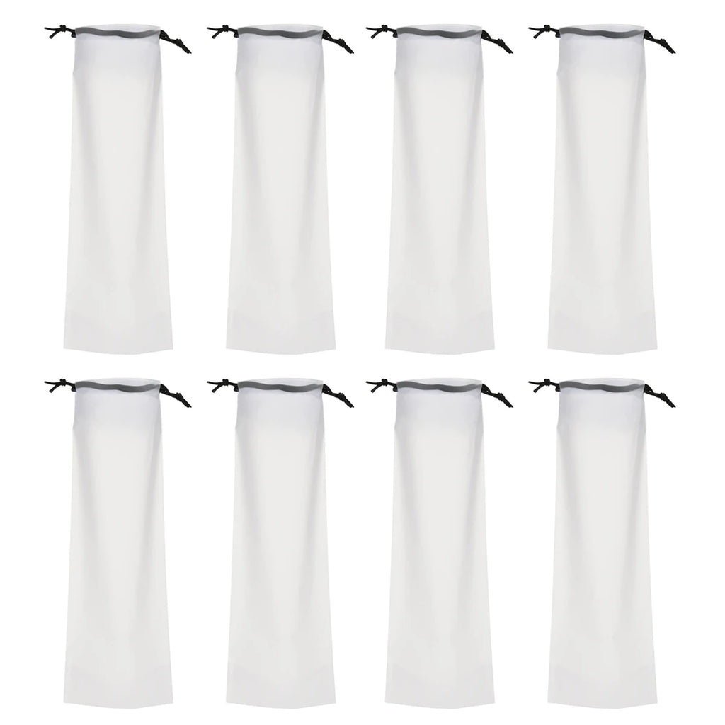Wet Umbrella Bag Waterproof Translucent Folding Storage Travel Drawstring Sleeve Car Office School Rain Clear Case Portable Mini Oasis Select 8pcs
