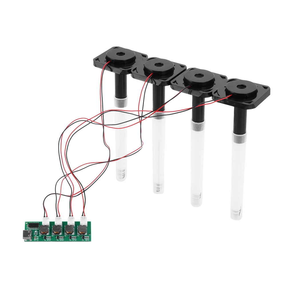 DC 5V Switchable Four Spray Humidifier Module Atomization Control Board DIY Ultrasonic Atomizer TYPE - C Interface Oasis Select