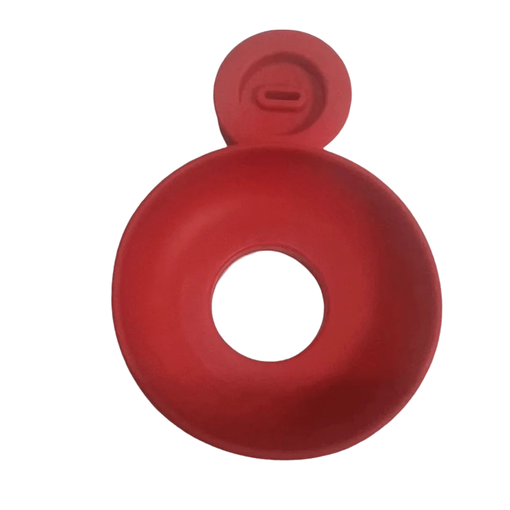 Portable Silicone Anti-Drip Ice Cream Holder Anti-Flow Mess Free Ice Cream Protector Drip Proof Ice Cream Tray Ice Lolly Oasis Select Red