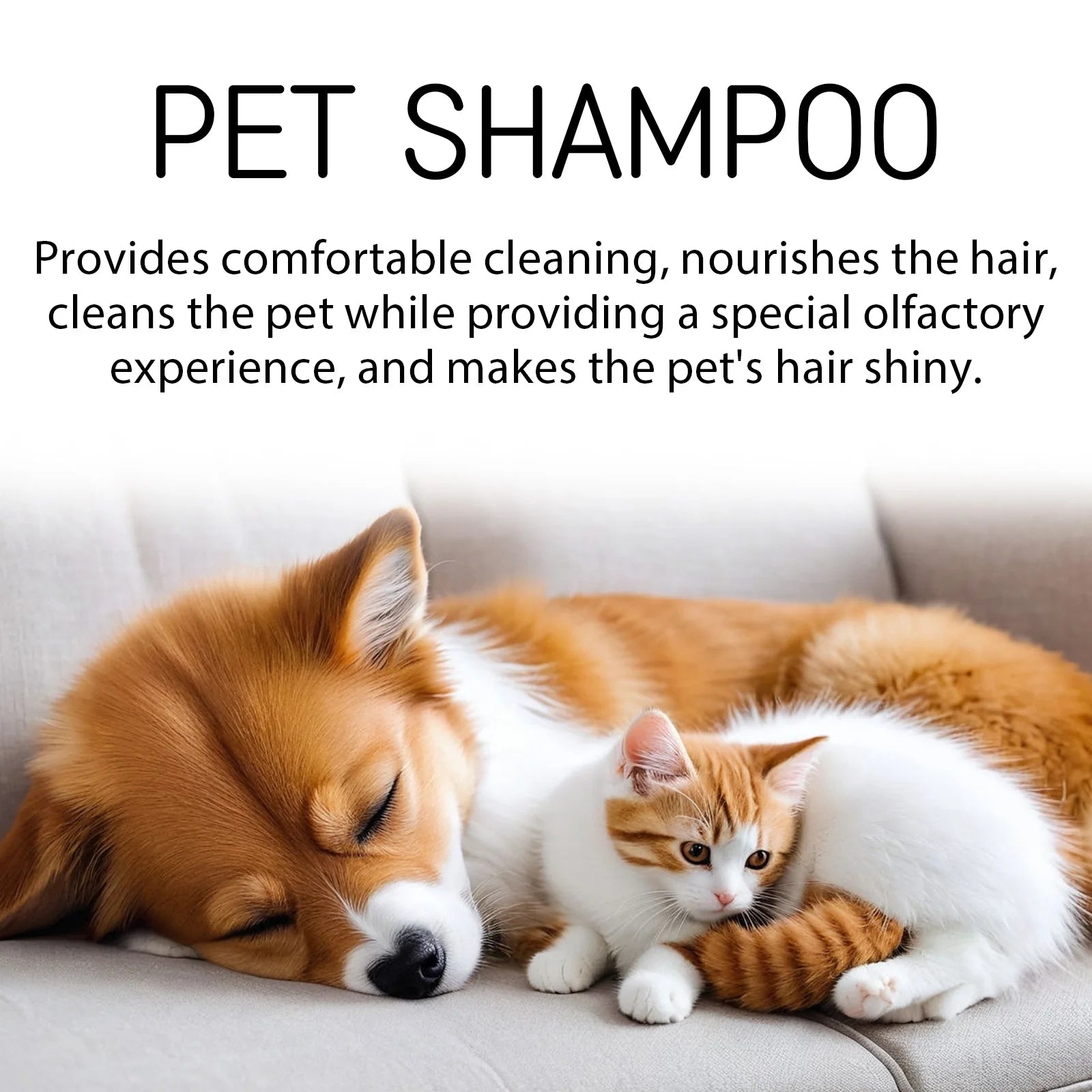 YEGBONG Pet Shampoo for Cats & Dogs – Gentle & Deodorizing Pet Shampoo Oasis Select