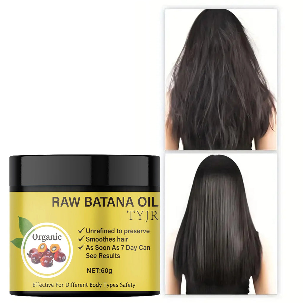 Raw Batana Oil Hair Mask – Repair Dry Damaged & Frizzy Hair Hair Mask Conditioner Oasis Select