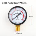 Air Compressor Pneumatic Hydraulic Fluid Pressure Y60 0-1.6Mpa 0-230PSI Pool Filter Water Pressure Gauge Meter Oasis Select E