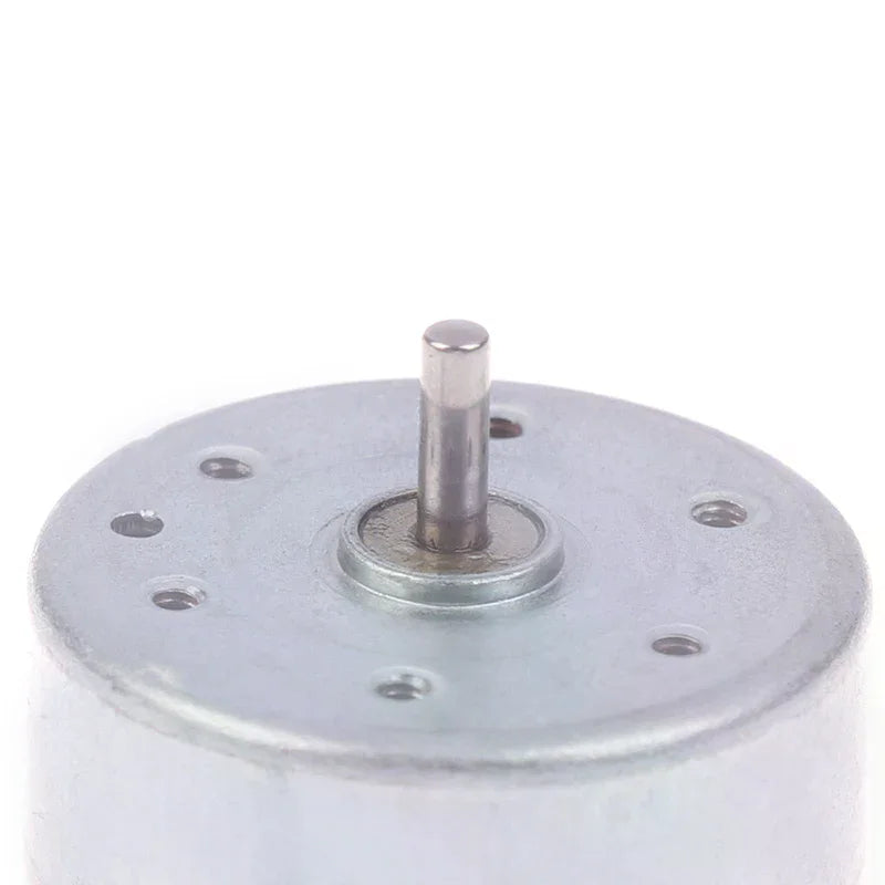RF-300EA-1D390 DC 1.5V 3V 5V 6V 7250RPM Mini Mute 24mm Round Spindle Motor Precious Metal Brush Engine DIY Solar Power Toy Model Oasis Select