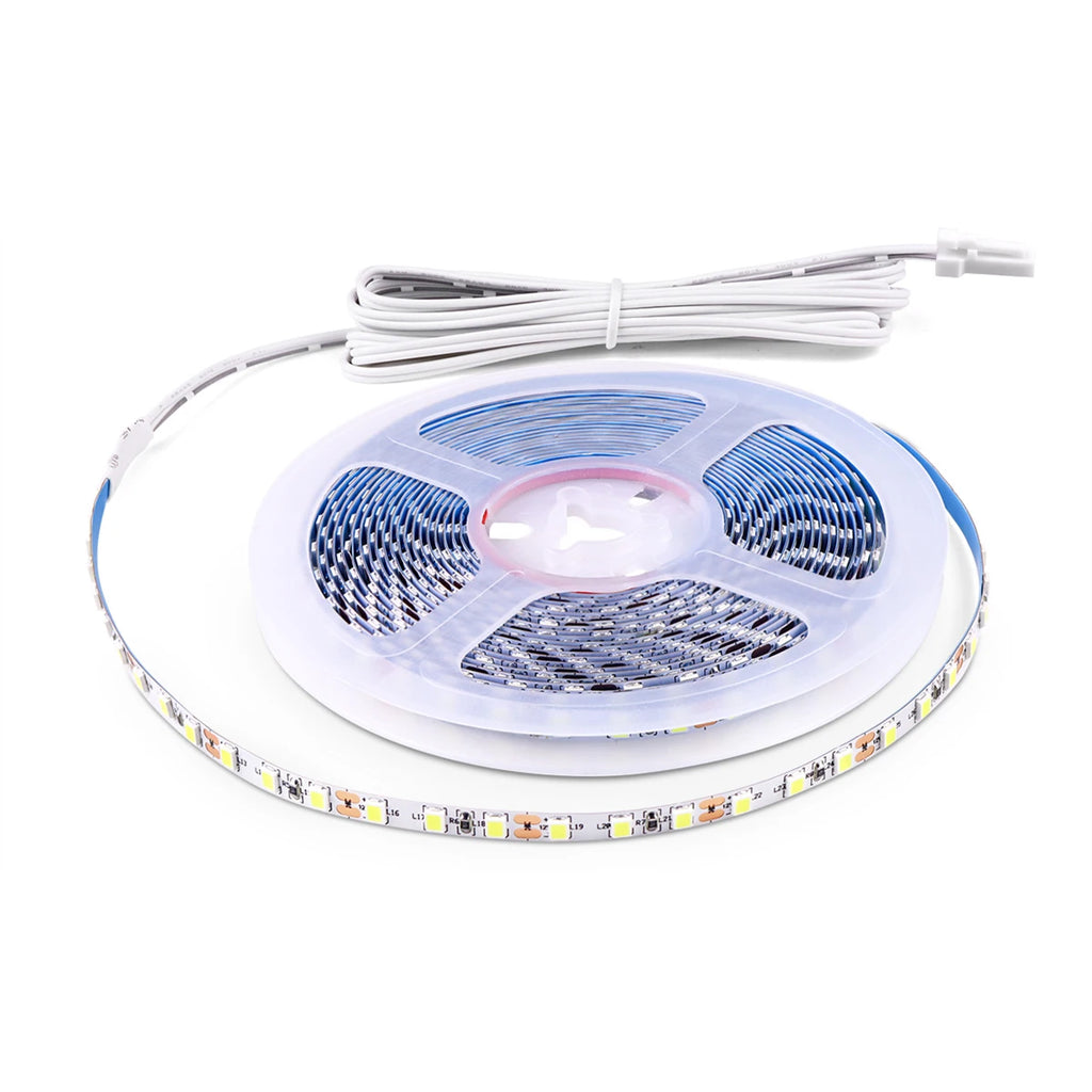 Dupont COB/2835SMD LED Strip Light High Density Flexible Tape DC12V Linear Lighting for Closet Shelves Decor Parallel Lamp Oasis Select 2835SMD LED Strip Warm White 3m
