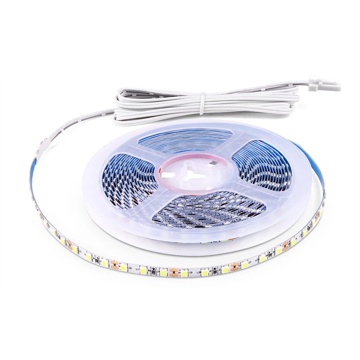 Dupont COB/2835SMD LED Strip Light High Density Flexible Tape DC12V Linear Lighting for Closet Shelves Decor Parallel Lamp Oasis Select 2835SMD LED Strip Warm White 3m