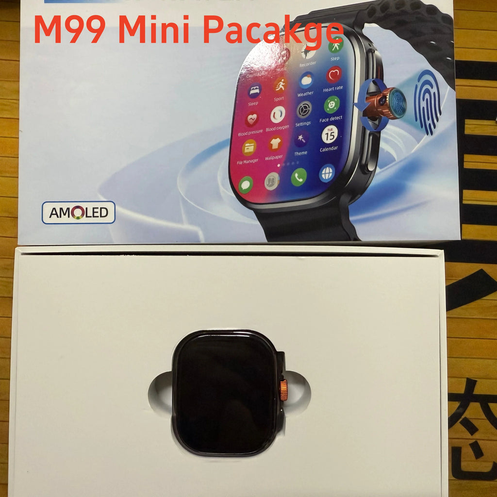 M99 Android Smart Watch 2.4inch Amoled 5G LTE Smartwatch With 900W Rotary Camera GPS WIFI Sim Card Slot NFC App Store Oasis Select
