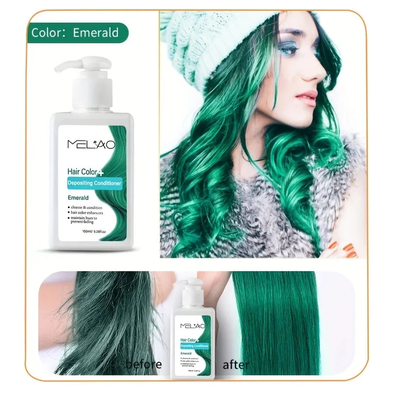 MELAO Semi-Permanent Hair Color Depositing Conditioner