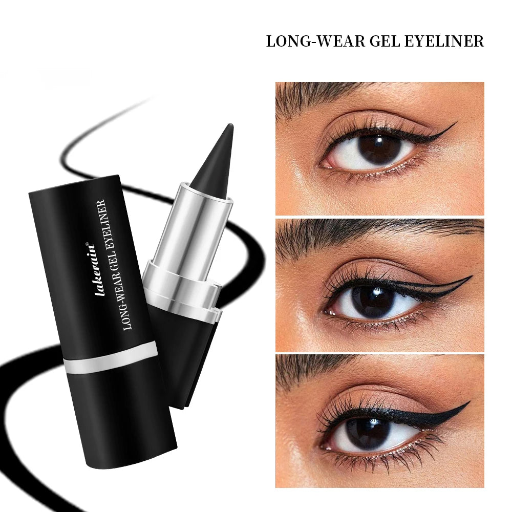 Eyeliner Creamy textureLong Lasting Waterproof Matte Black Silver Brown Eye Liner Pen Make Up For Women Cosmetic Oasis Select
