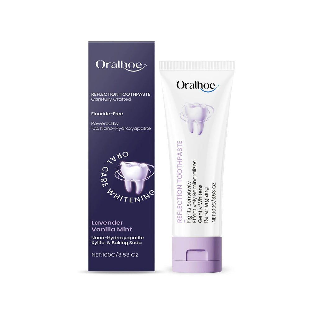 Xylitol Toothpaste Mint Freshness Deep Cleans Teeth Tartar Stains Oral Freshening Dental Hygiene Care Toothpaste Oasis Select 100g boxed