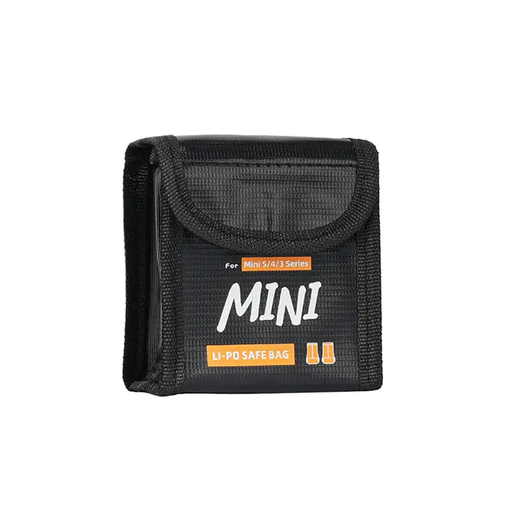 Flight Battery Safe Bag For DJI Mini 5/Mini 4 Pro/Mini 3 Pro/Mini 3 Protective Case Lithium Battery Safe Explosion-proof Bag Oasis Select Black2