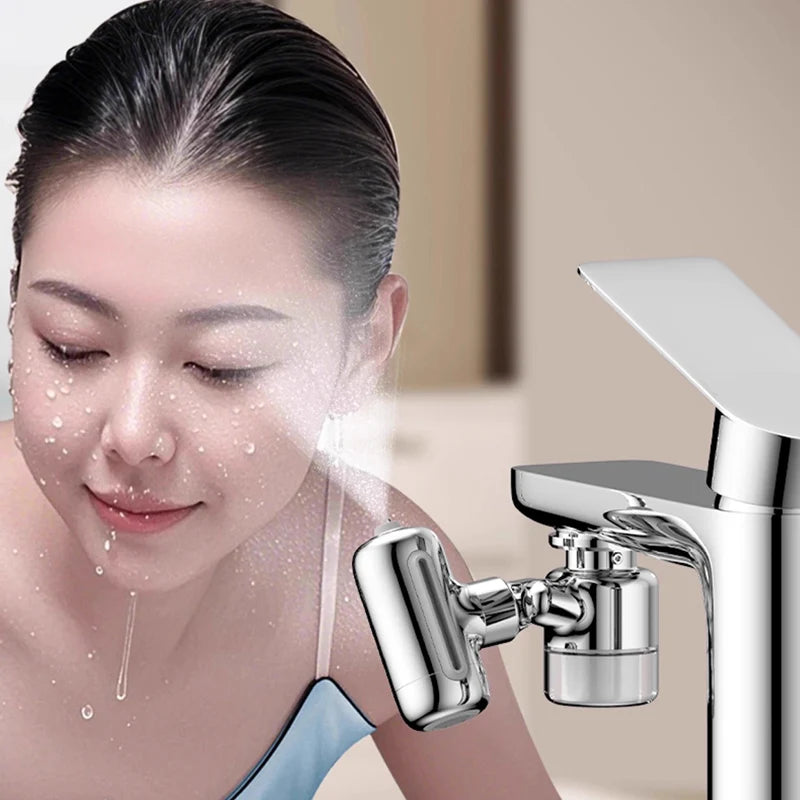 4-speed Filter faucet robotic arm with rotation multi-functional extension hand basin face basin splash-proof head faucet Oasis Select