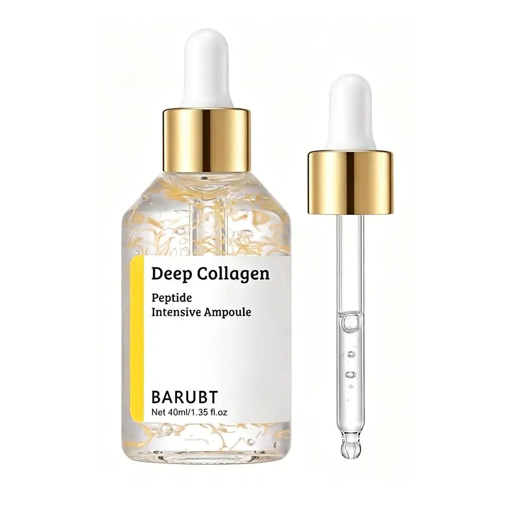 Korean Silk Collagen Essence Serum Deep Peptide Intensive Revitalizing Face Cream Anti-Wrinkle Firming Lifting Skin Care 40/50ml Oasis Select 40MLX1